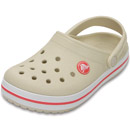 Crocs Crocband Kids beige/rot (stucco/melon)